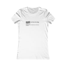 Load image into Gallery viewer, Women's NWNB Definition Tee