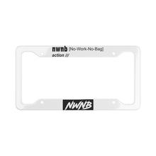 Load image into Gallery viewer, NWNB License Plate Frame